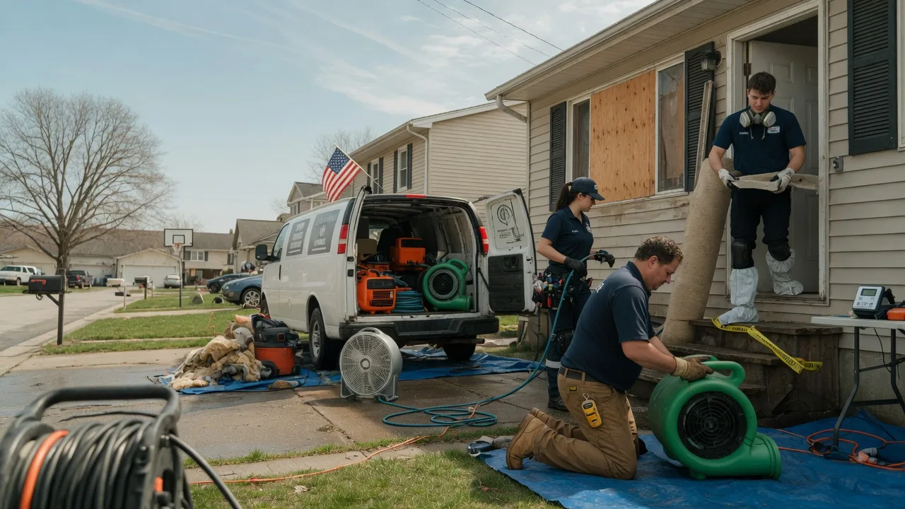 Water Damage Restoration in Mount Gilead, OH near me